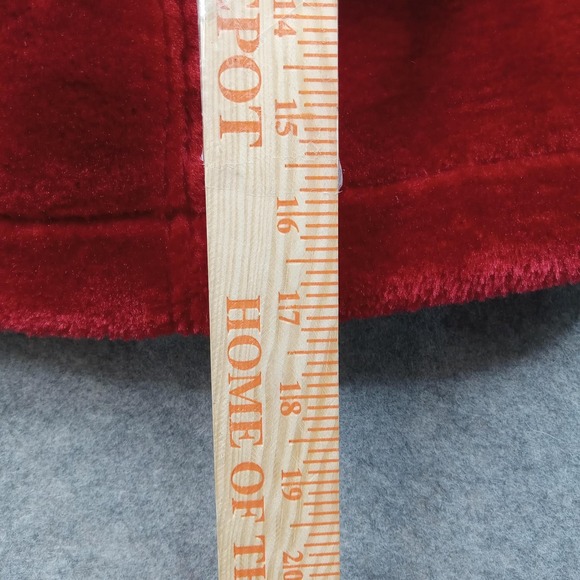 Jordan Craig Coat Kids Small Red Faux Fur Fleece Hooded Parka Jacket 91589K - Picture 5 of 7